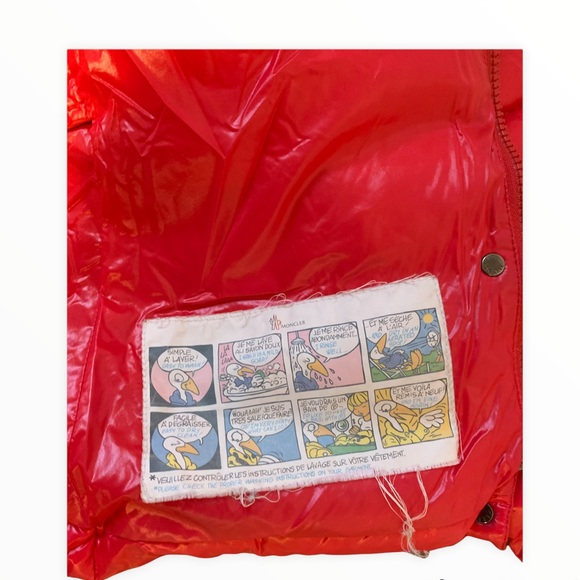 Red Moncler Puffer - Picture 3 of 5